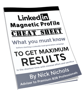 LinkedIn Magnetic Profile Cheat Sheet