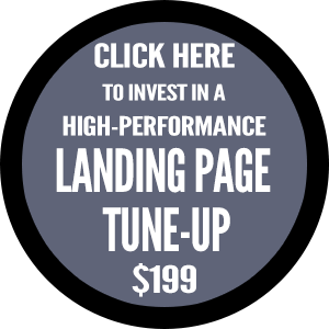 invest in a high-performance landing page tune-up